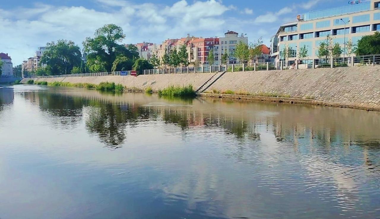 Great Polonia River Boat Apartments Wrocław Exteriör bild