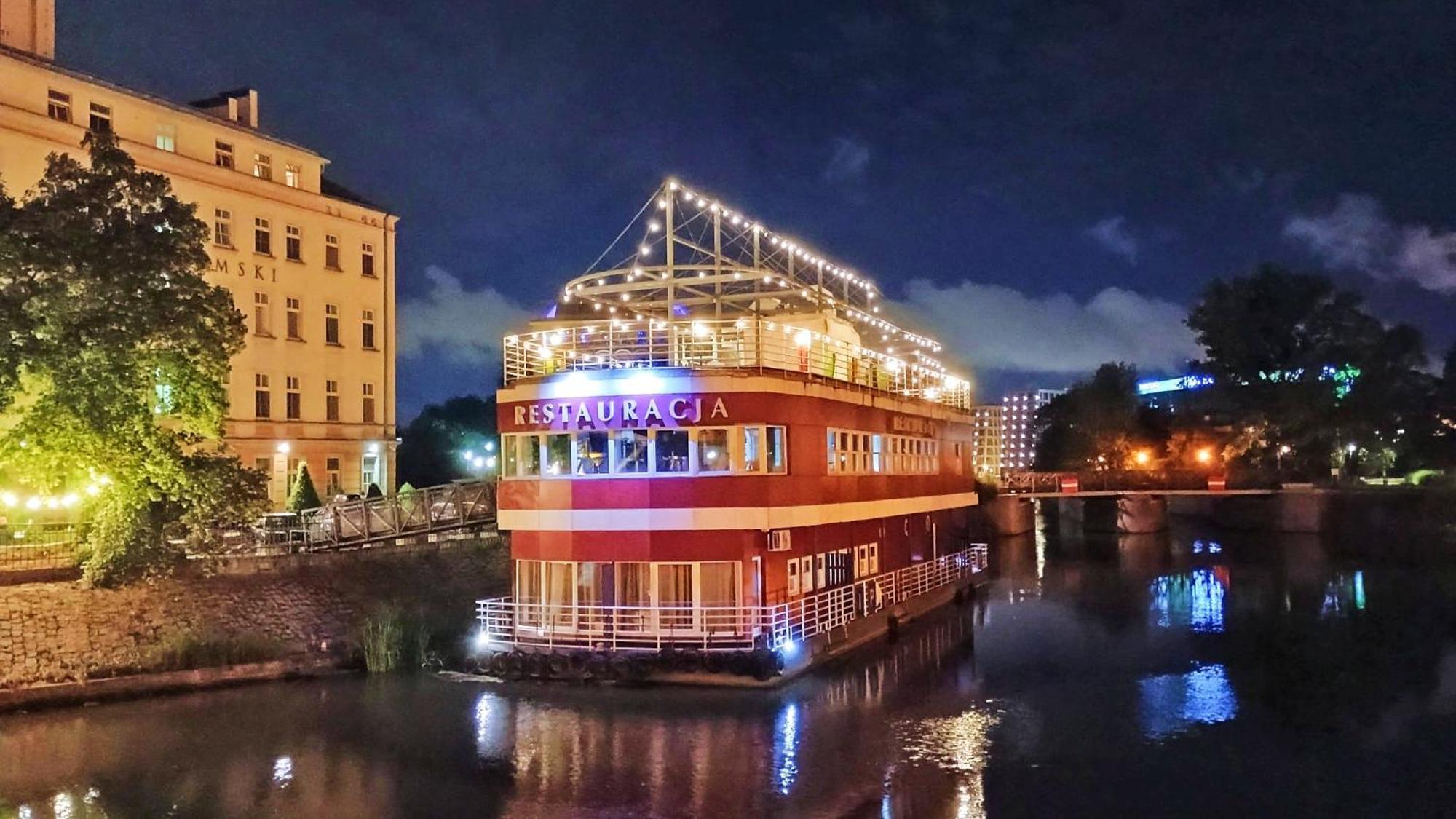 Great Polonia River Boat Apartments Wrocław Exteriör bild