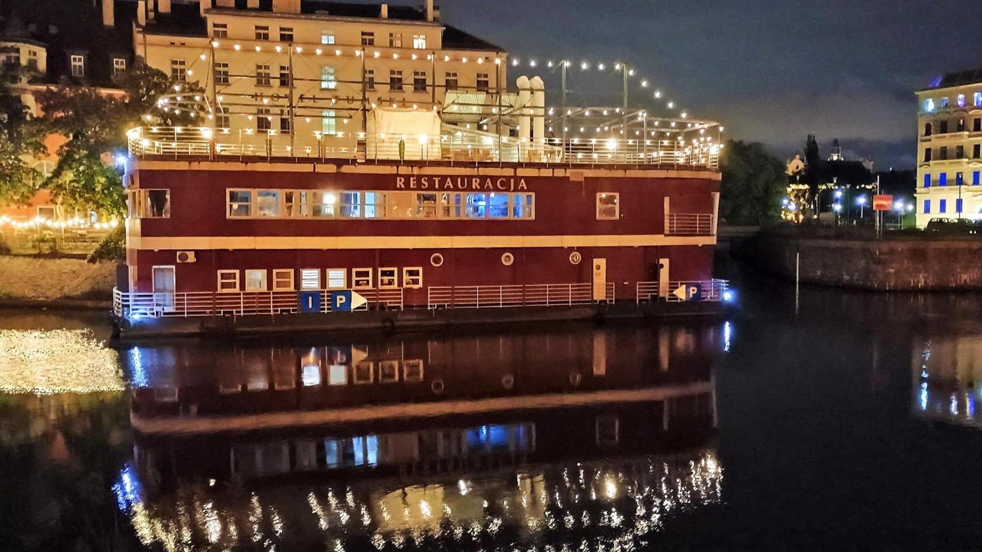 Great Polonia River Boat Apartments Wrocław Exteriör bild
