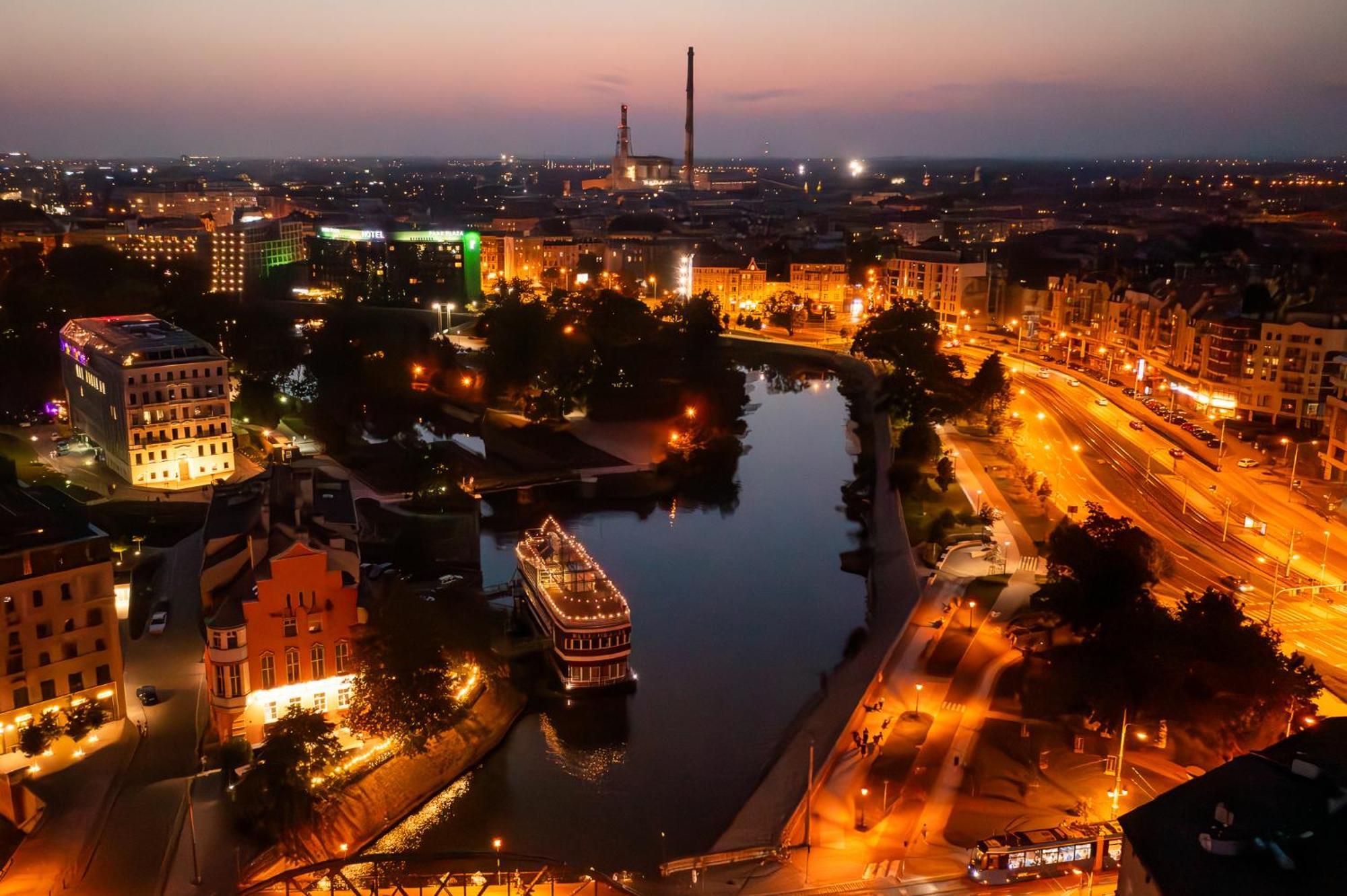 Great Polonia River Boat Apartments Wrocław Exteriör bild