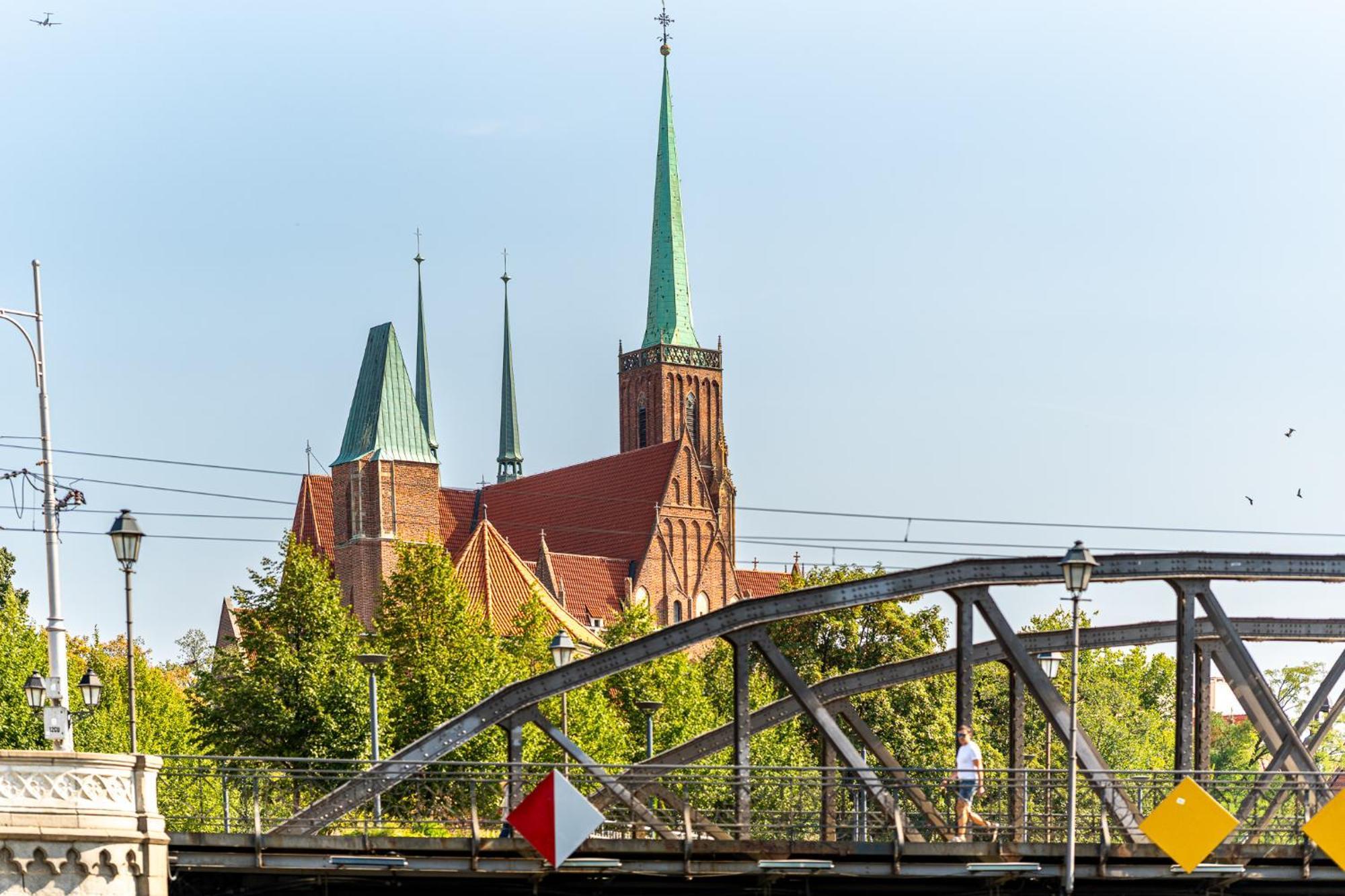 Great Polonia River Boat Apartments Wrocław Exteriör bild